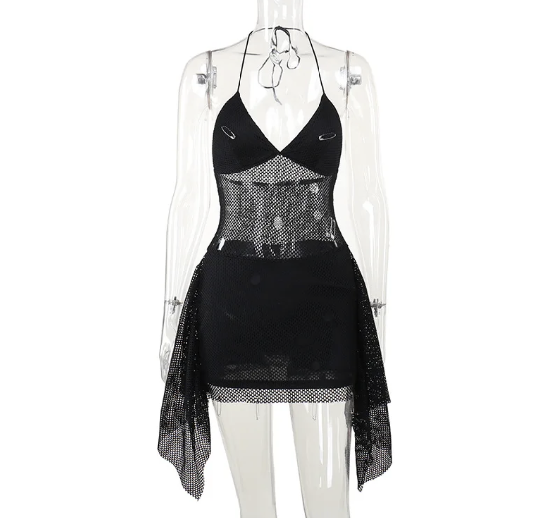 Seductive Black Mini Dress